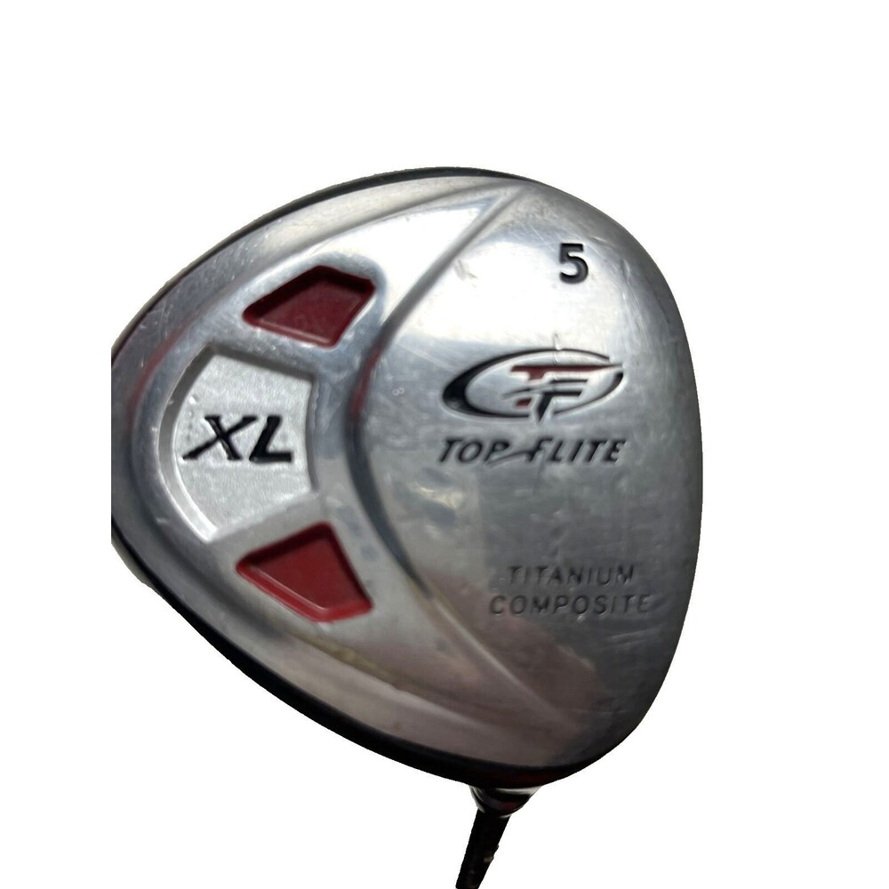Top Flite XL 5 Wood RH Top Flite Stiff Steel Golf Club With Headcover